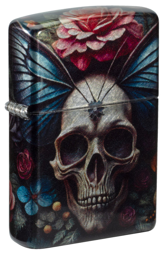 Schmetterlinge und Totenkopf