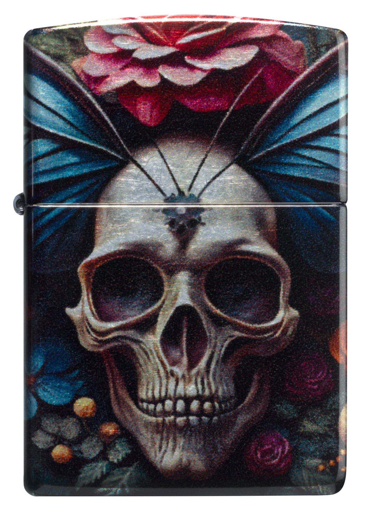 Schmetterlinge und Totenkopf