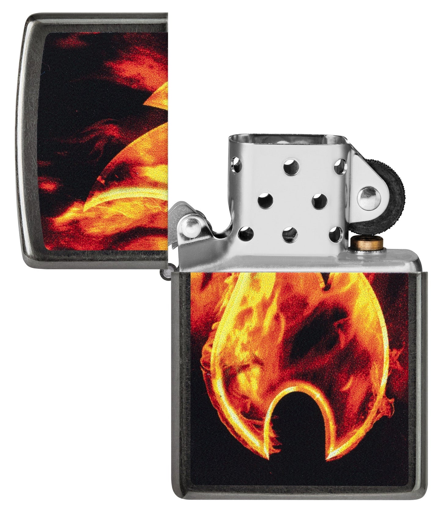Feuriges Flammenmotiv