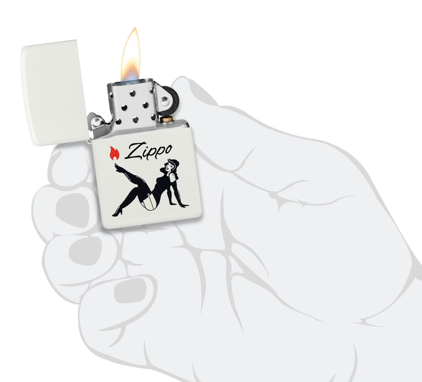 Zippo Pin-up