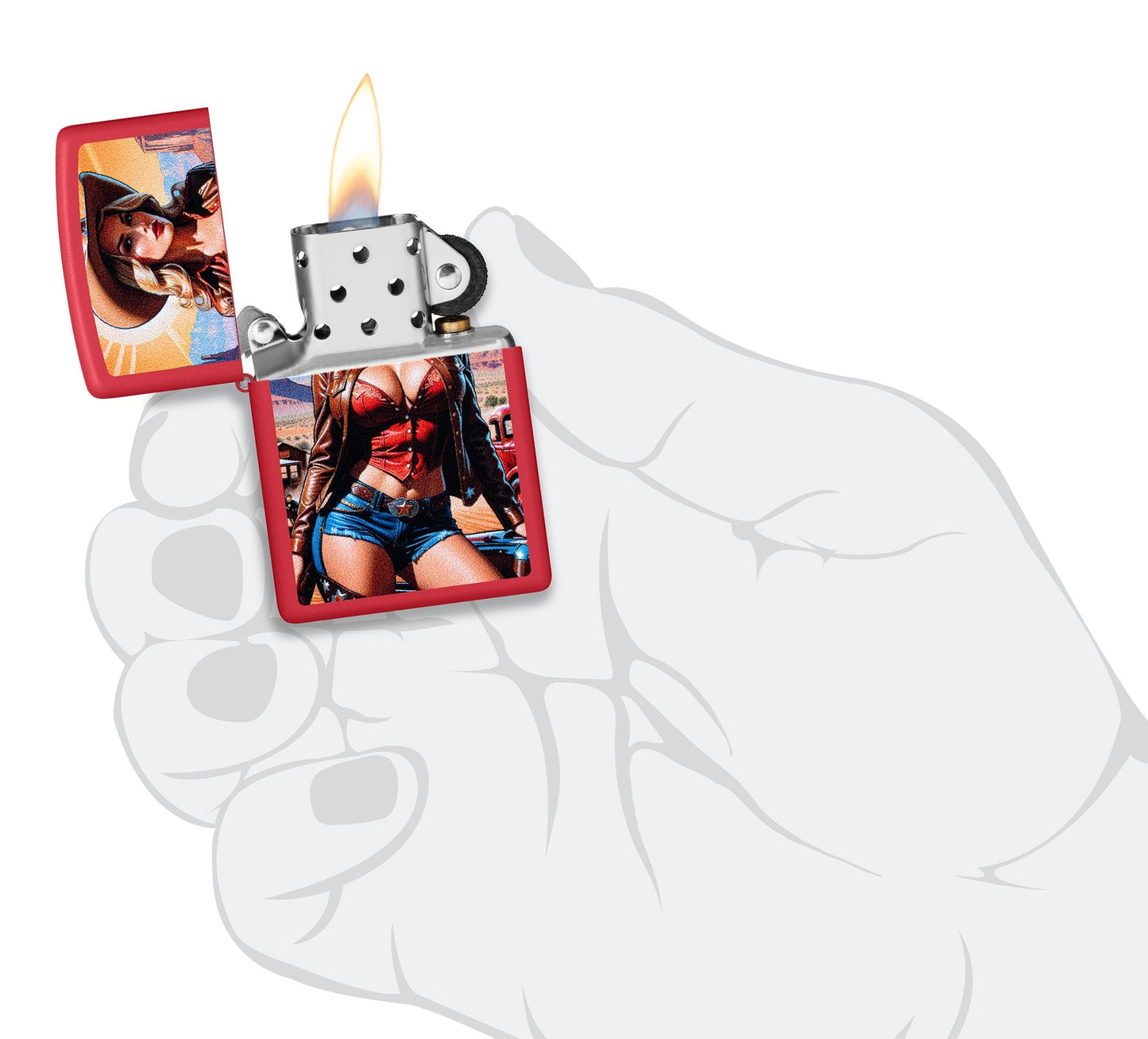 Cowgirl-Pin-up