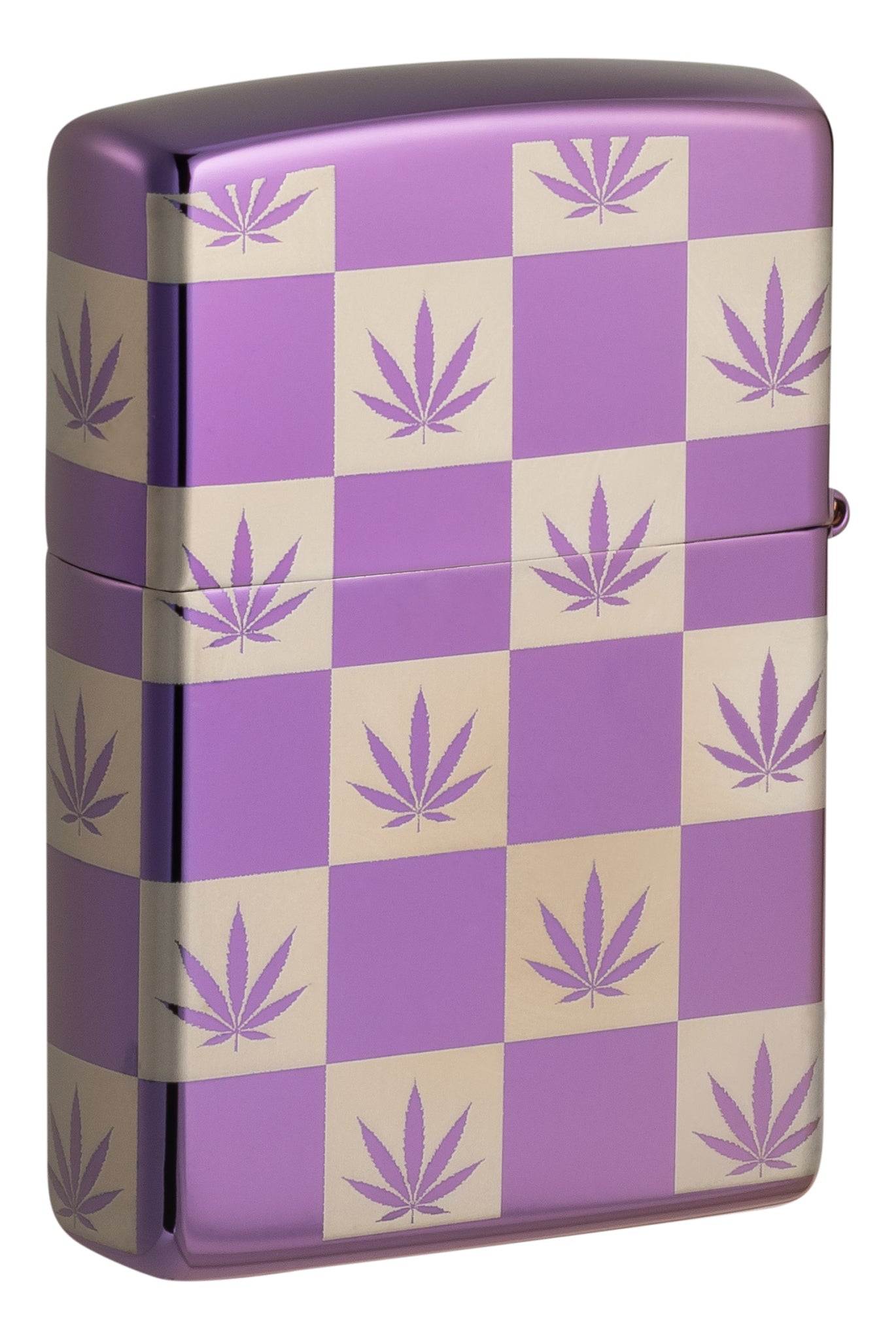 Checkered Cannabis Design