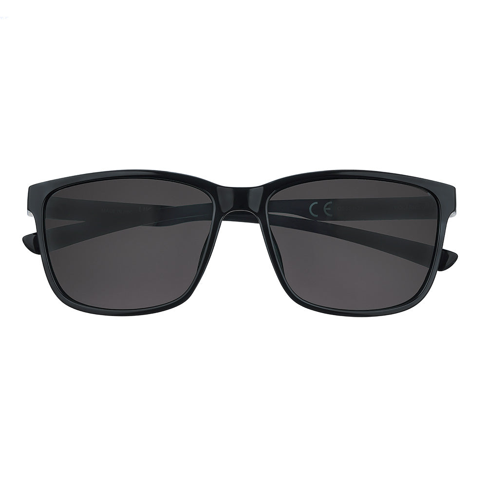 Sonnenbrille mit schmalem Rahmen und Soft-Touch-Beschichtung