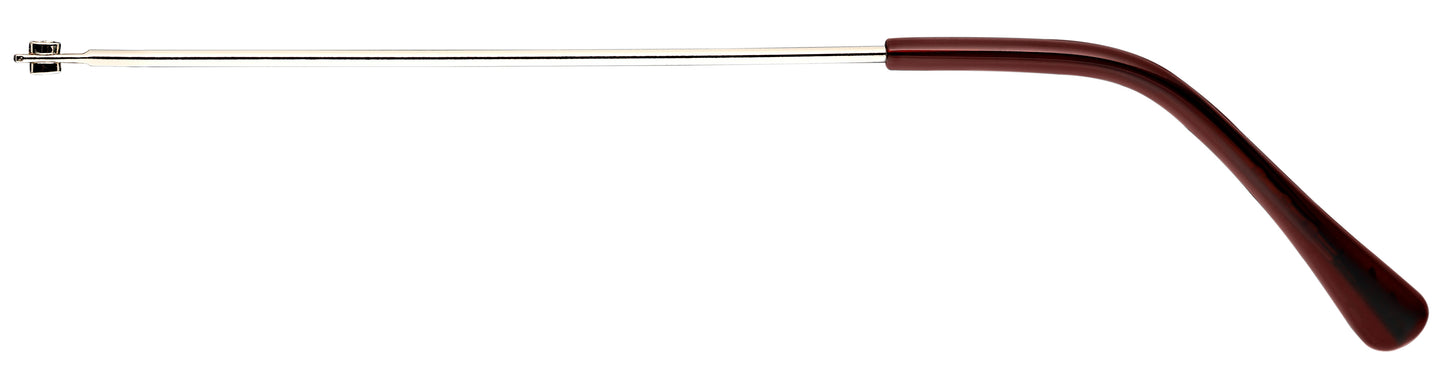 Zippo Brillenbügel aus Metall in gold und Kunststoff in braun