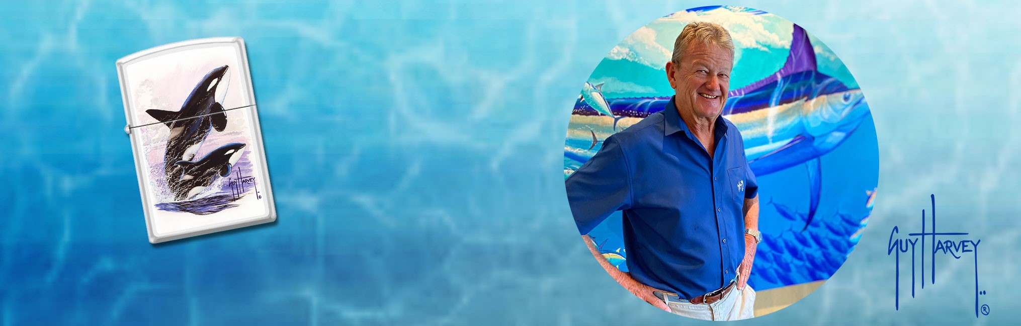 Banner for the Guy Harvey collection