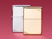 Feuerzeugbasis Set Für Zippo & Zippo Liner – Gold, Mit Dichtung, Ersatzfeuerstein-Fach, Metall-Konstruktion