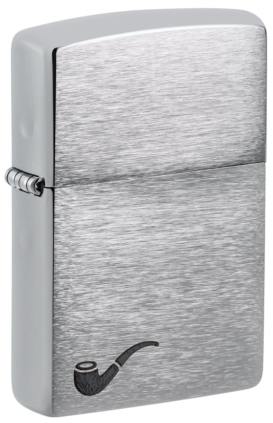 Pipe Chrome Brushed