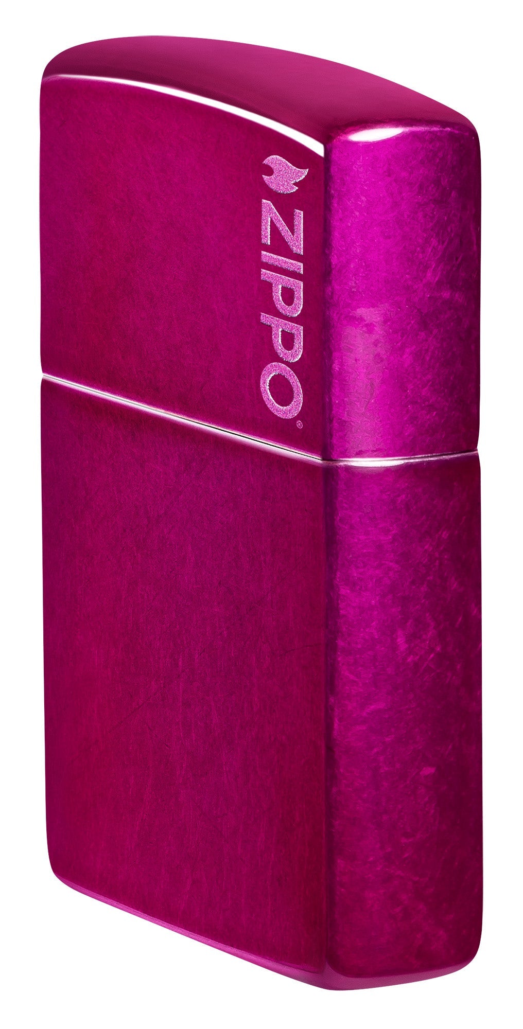 Klassisch in Candy-Himbeerrot mit Zippo Logo