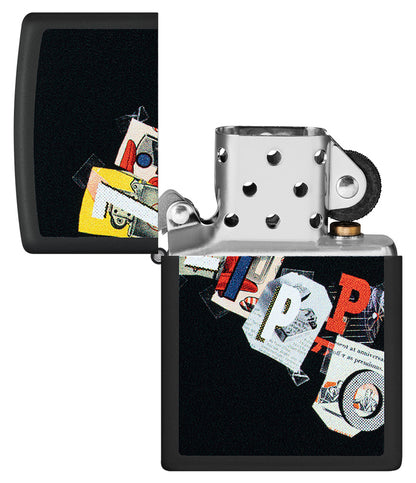 Zippo als Collage