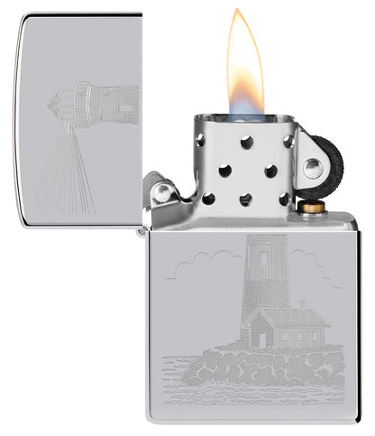 Leuchtturm-Motiv