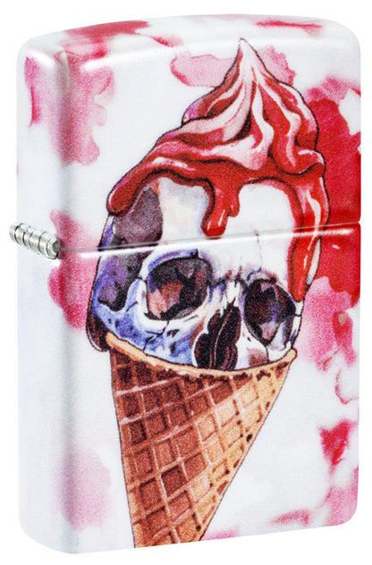Totenköpfe in Eiscreme