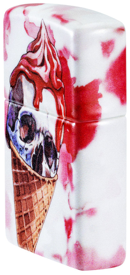 Totenköpfe in Eiscreme
