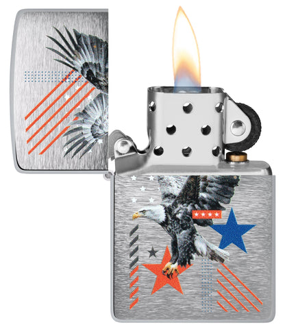 Abstraktes Americana-Motiv