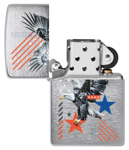 Abstraktes Americana-Motiv