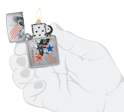 Abstraktes Americana-Motiv