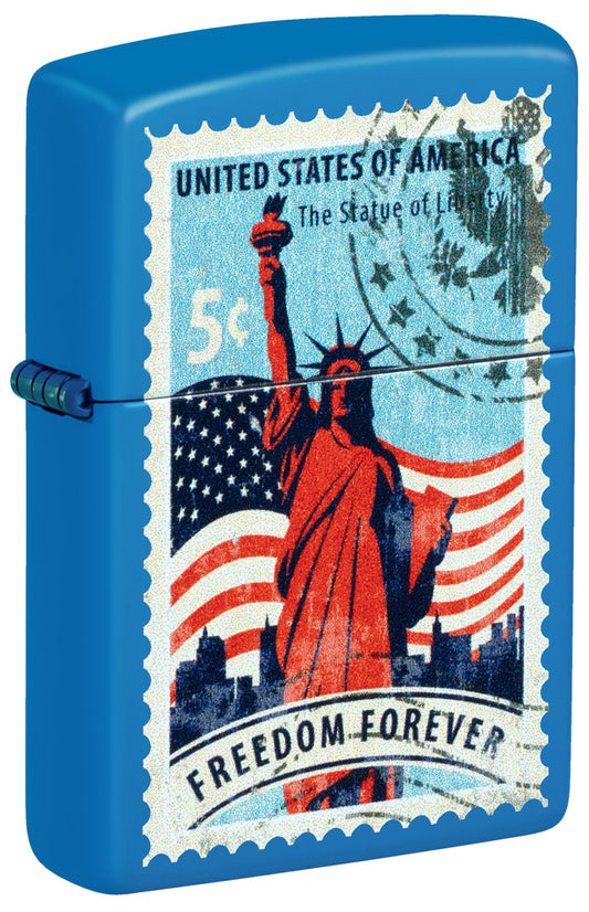 Briefmarke mit Freiheitsstatue