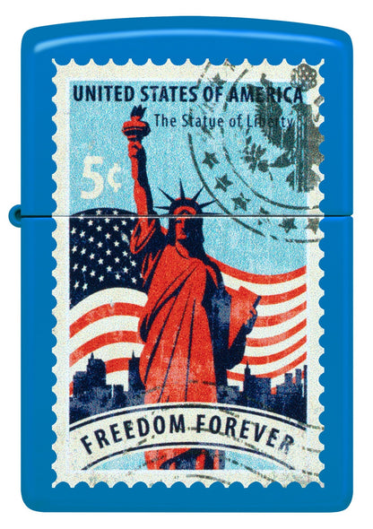 Briefmarke mit Freiheitsstatue