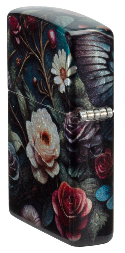 Schmetterlinge und Totenkopf