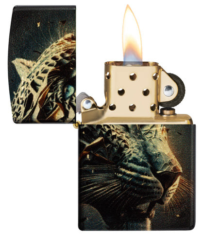 Metallisches Panthermotiv