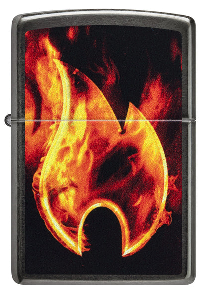 Feuriges Flammenmotiv