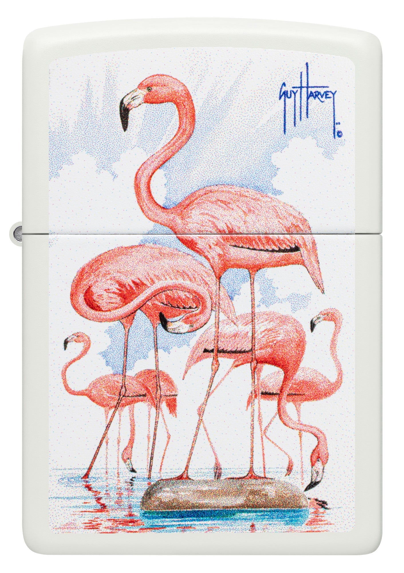 Guy Harvey Flamingos