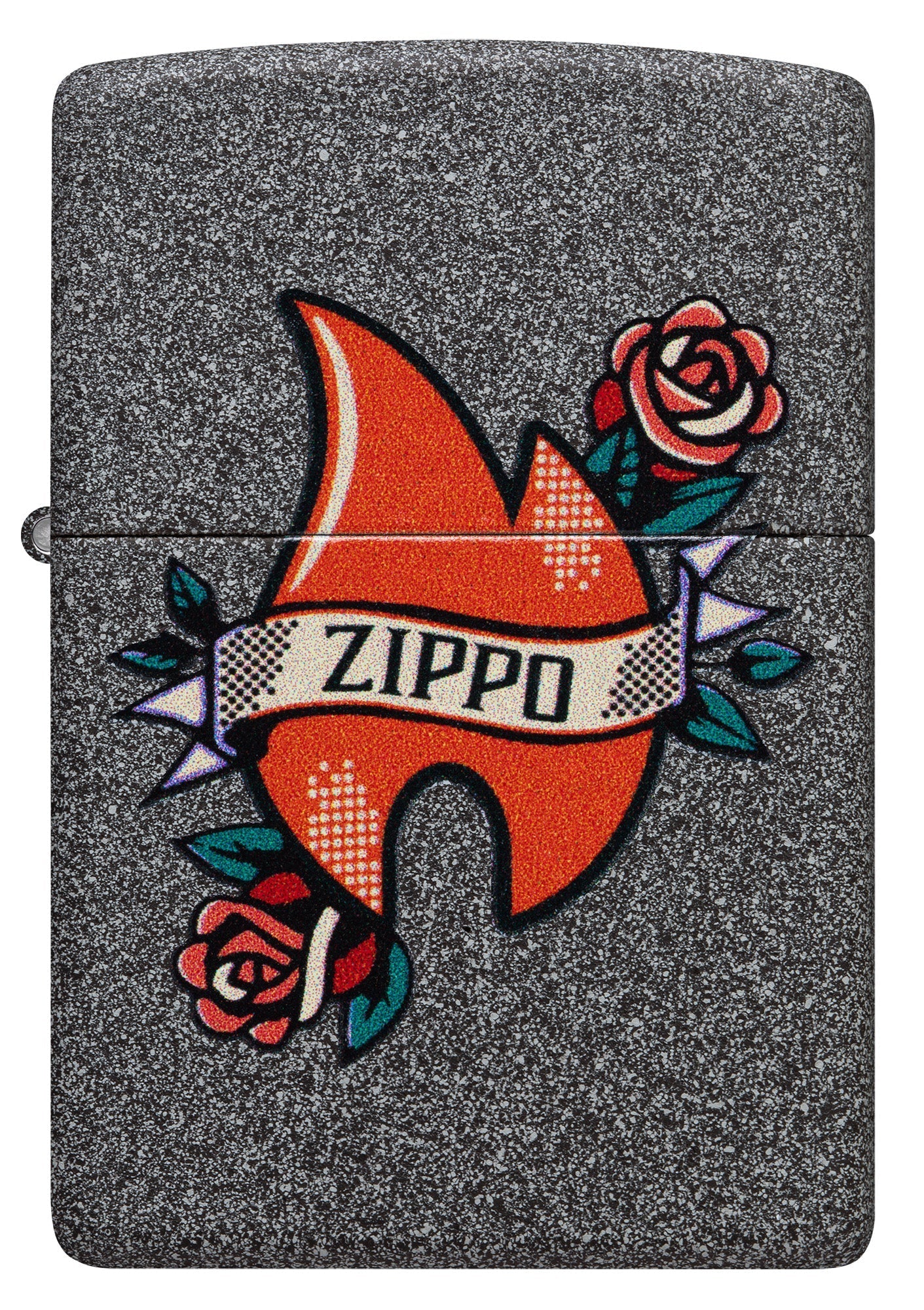 Zippo Flammen-Tattoo