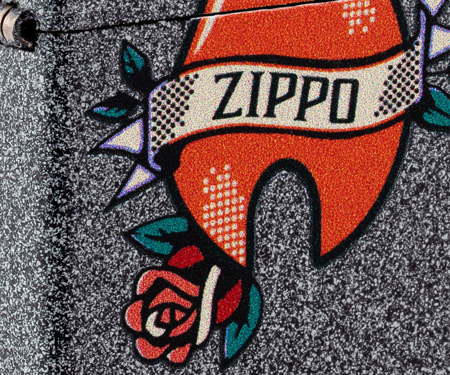 Zippo Flammen-Tattoo