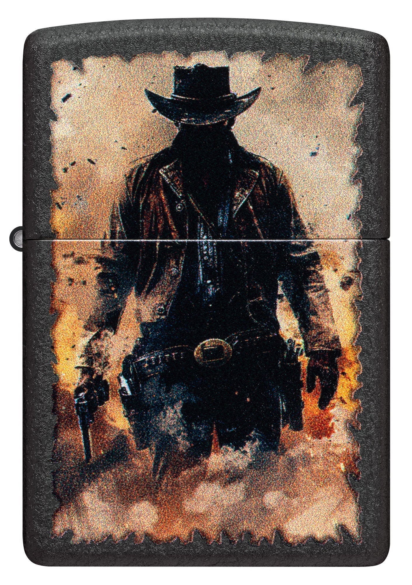 Cowboy-Silhouette