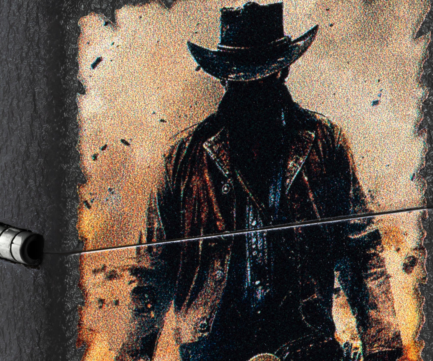Cowboy-Silhouette