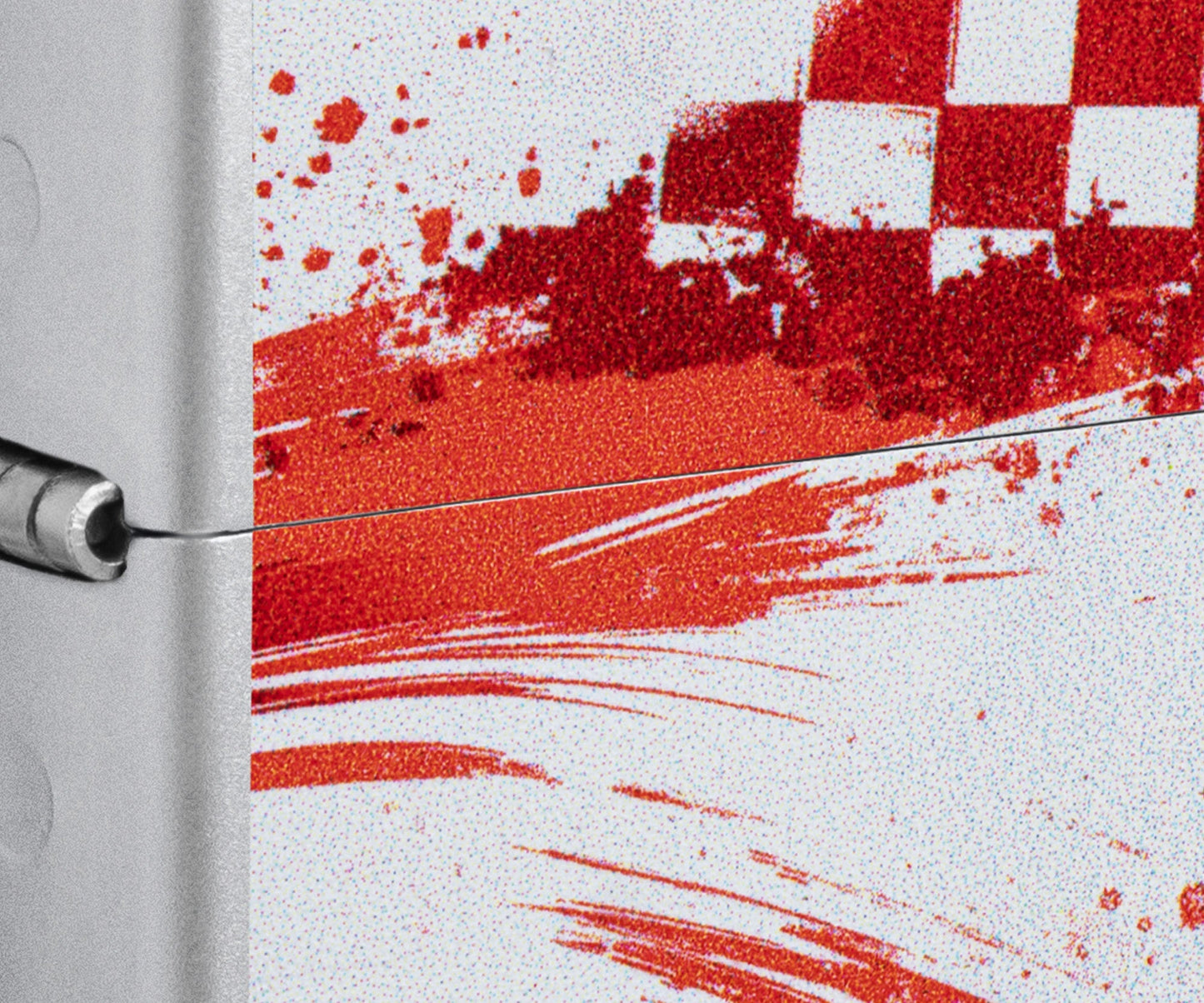 Zippo mit Zielflagge