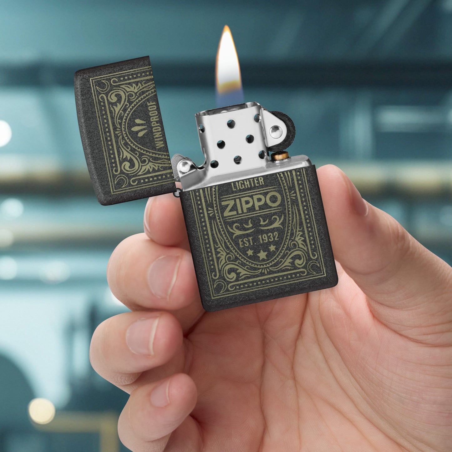 Zippo-Etikett