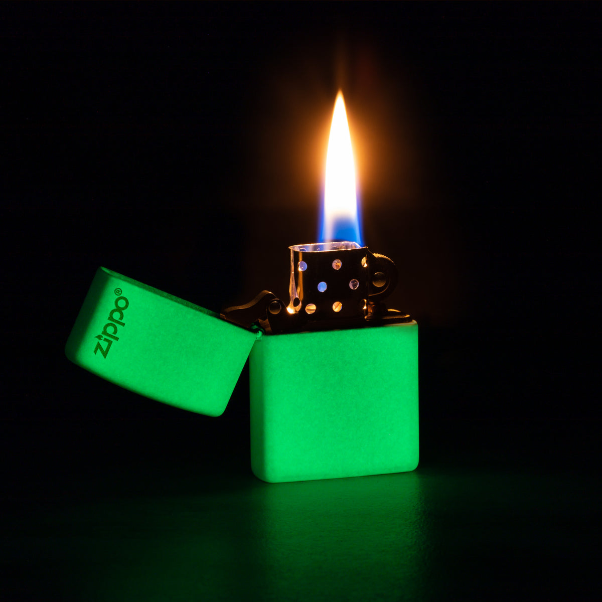 Glow In Dark Zippo Logo