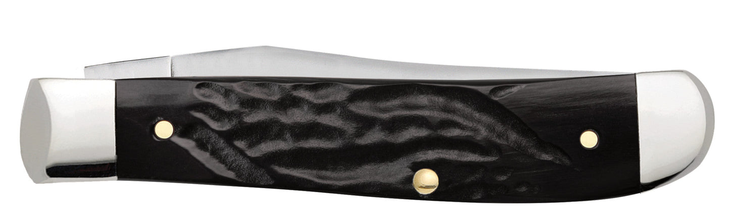 Rough Black Synthetic Mini Trapper