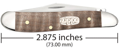 Curly Maple Wood Peanut