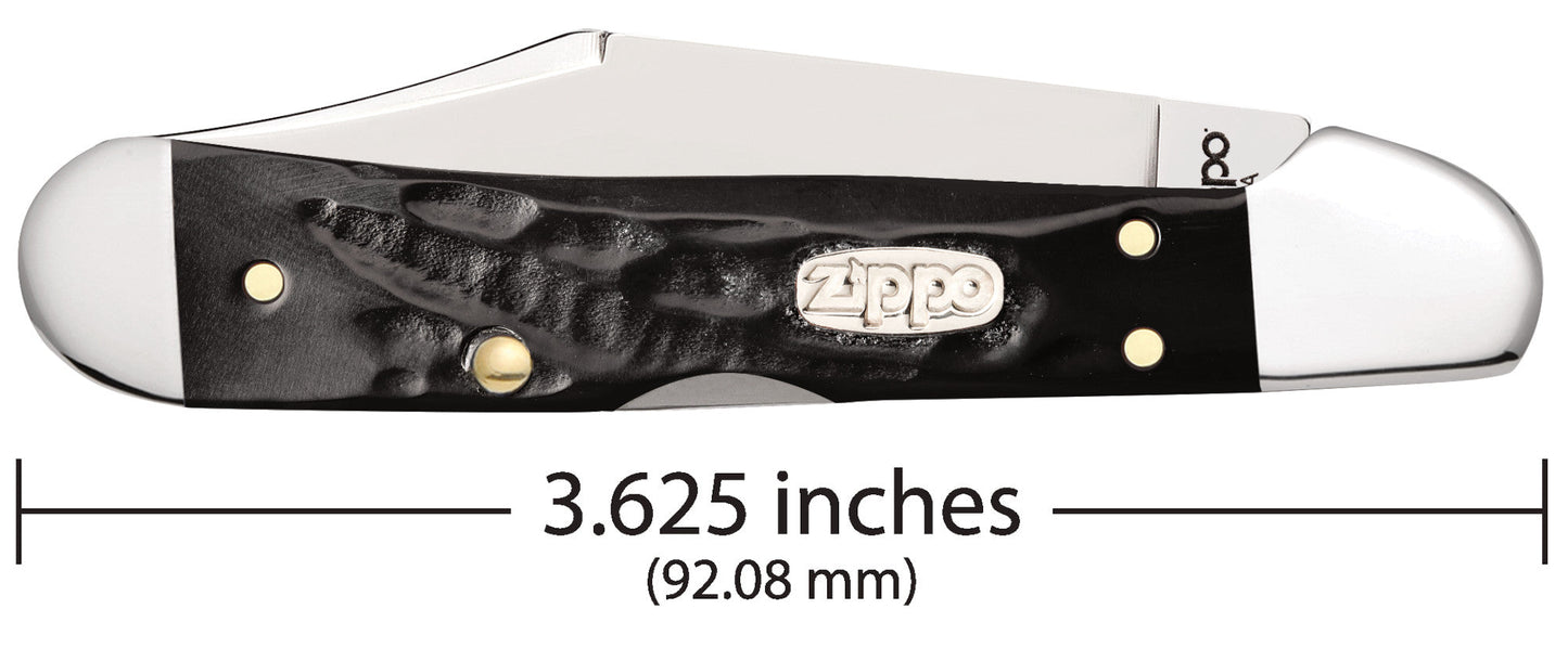 Rough Black Synthetic Mini CopperLock