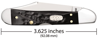 Rough Black Synthetic Mini CopperLock