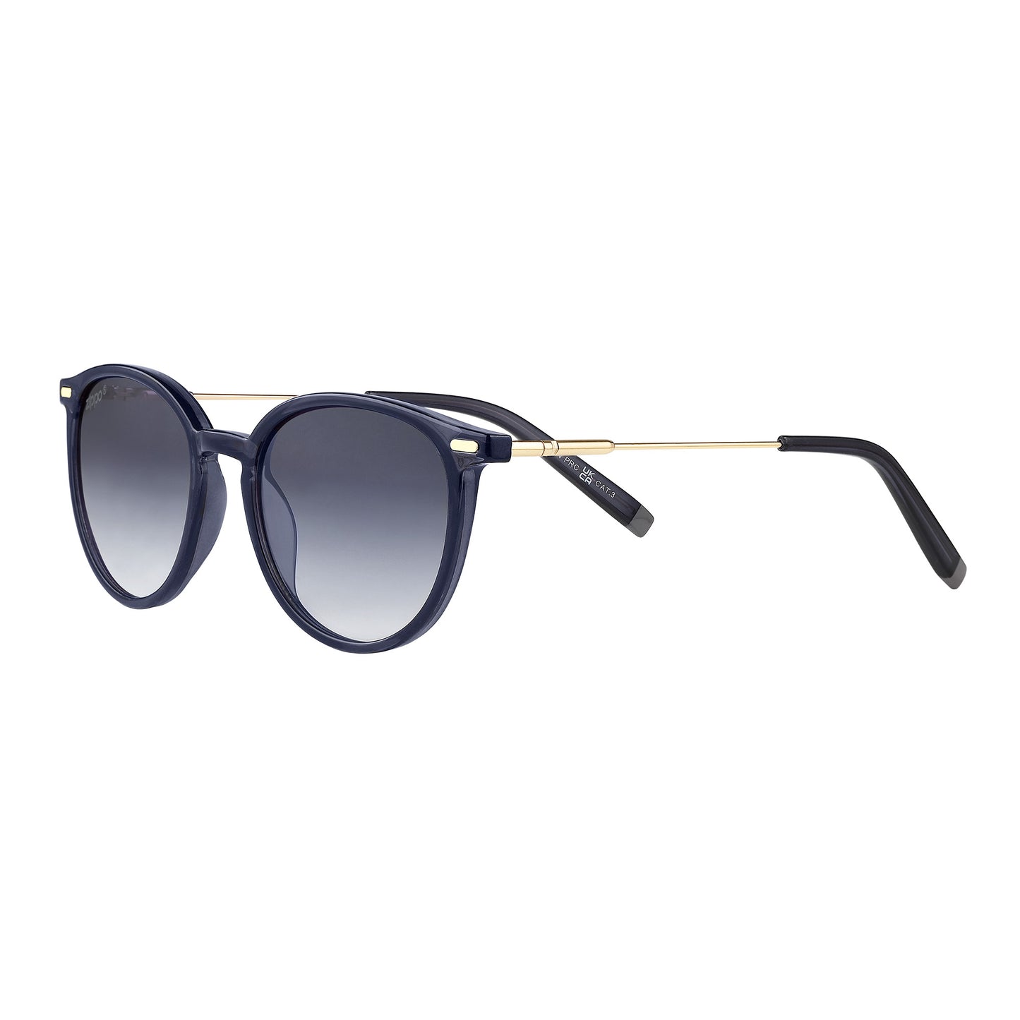 Moderne runde Sonnenbrille