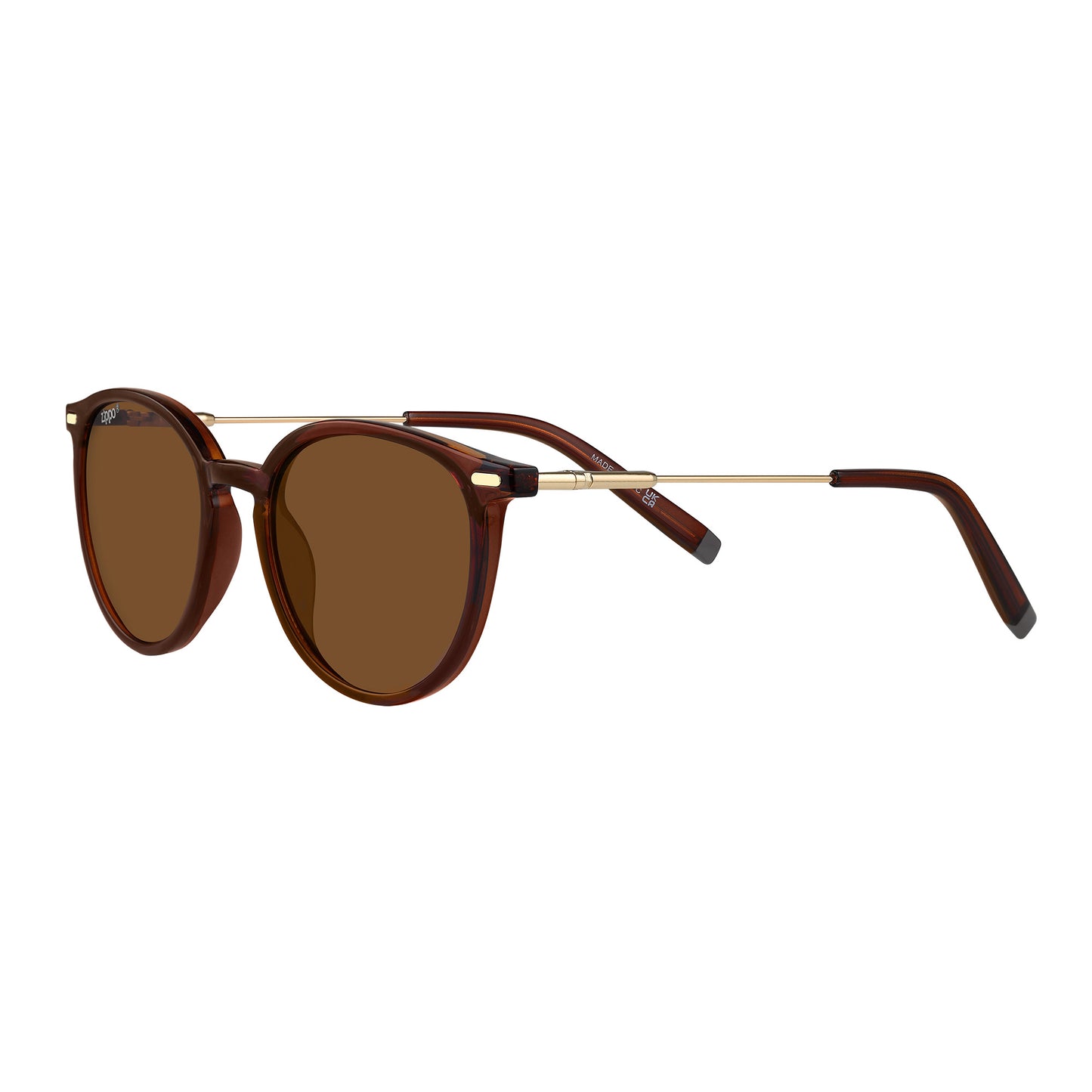 Moderne runde Sonnenbrille