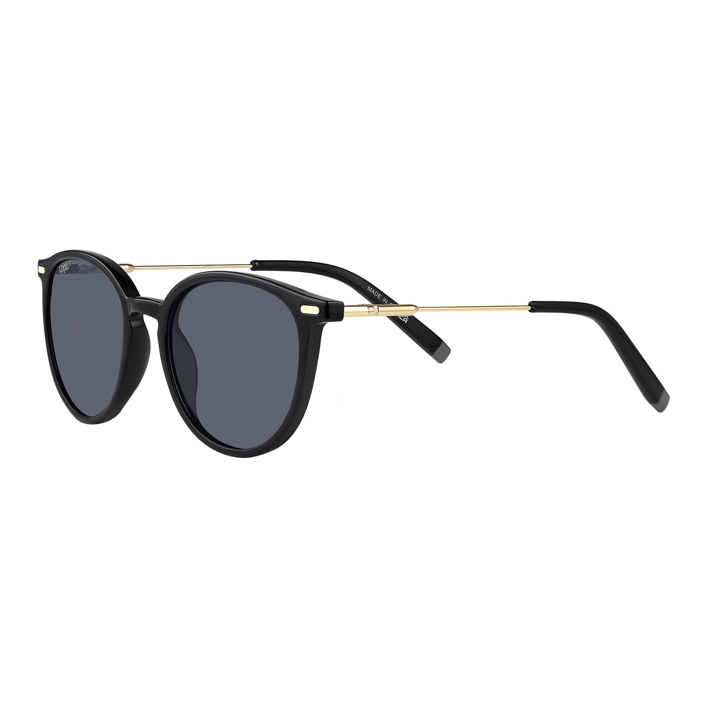 Moderne runde Sonnenbrille