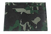 Frontansicht Kreditkartenhalter grünes Tarnmuster 5 Fächer Zippo Logo