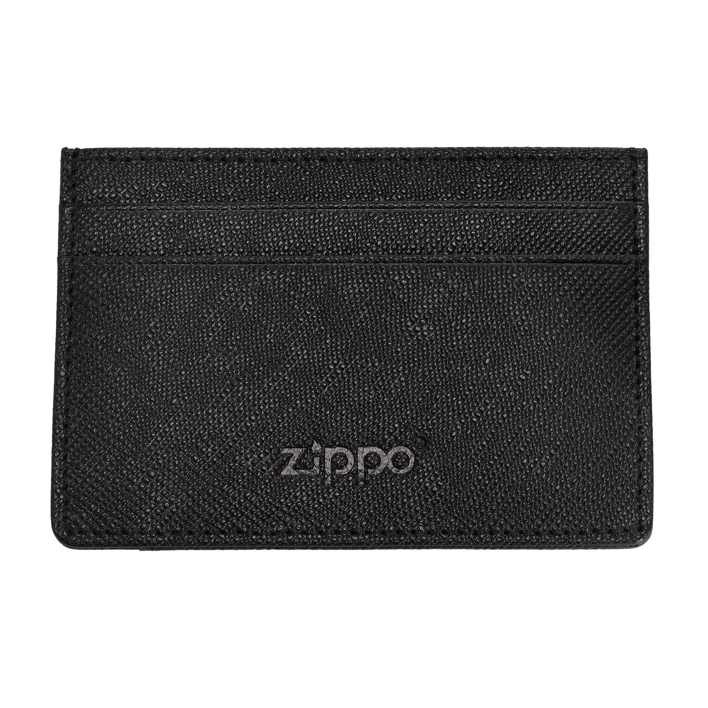 Kreditkartenhalter Zippo aus Saffiano Leder mit Zippo Logo