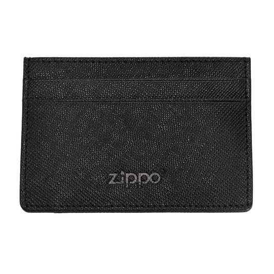 Kreditkartenhalter Zippo aus Saffiano Leder mit Zippo Logo