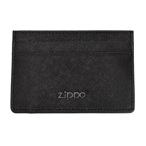 Kreditkartenhalter Zippo aus Saffiano Leder mit Zippo Logo