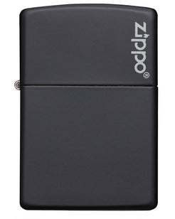 Sturmfeuerzeug mit Zippo-Logo, schwarz, matt | Zippo