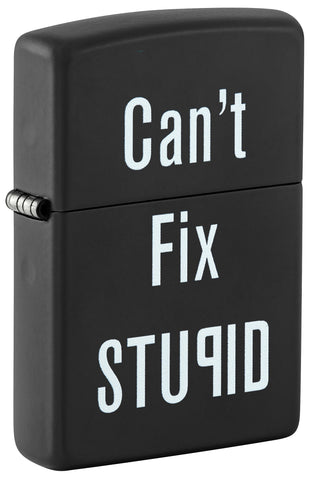 Can´t Fix Stupid