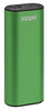 Zippo grüne HeatBank® 6s wiederaufladbarer Handwärmer Frontansicht mit USB-Ladefunktion