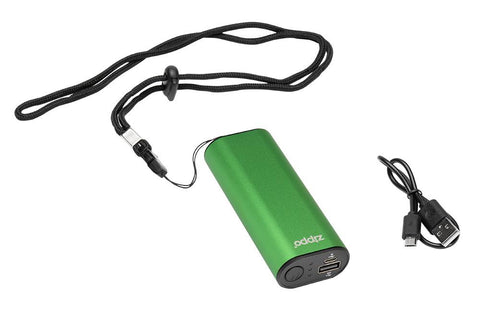 Zippo grüne HeatBank® 6s wiederaufladbarer Handwärmer mit USB-Ladefunktion und Umhängeband