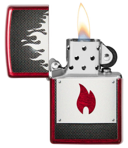 Fire Plate Flame Design