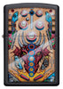 Frontansicht Zippo Feuerzeug Pinball Flipper Design mit Drachenkopf