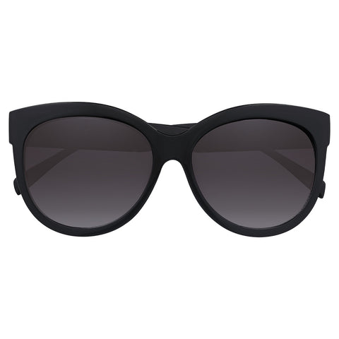 Zippo Cat Eye Sonnenbrille Frontansicht in schwarz